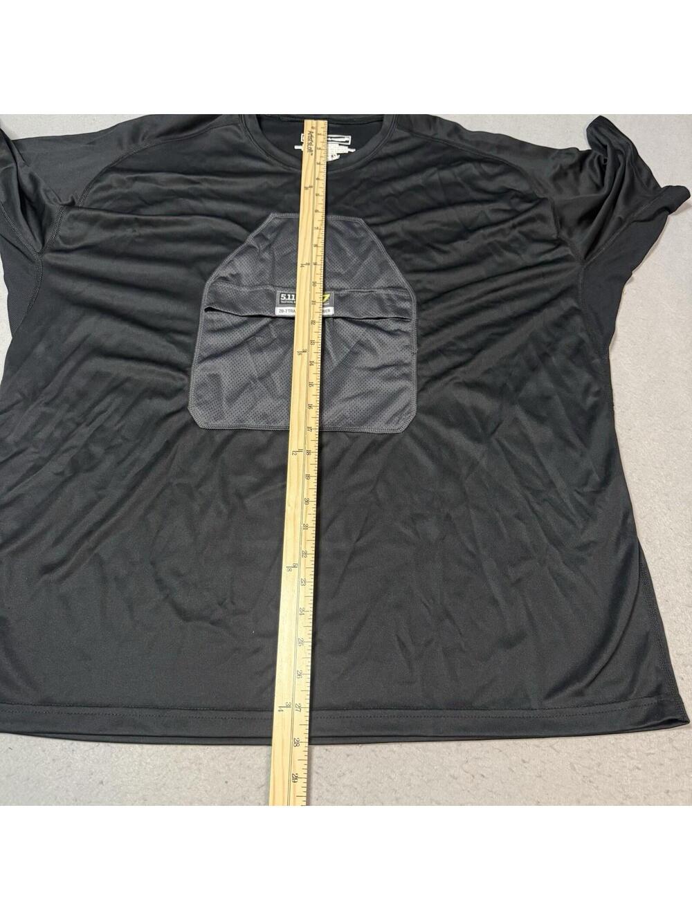 5.11 Tactical Shirt Mens XL Black ZB-7 Trauma Pad Carrier‎ Compression - Picture 8 of 12
